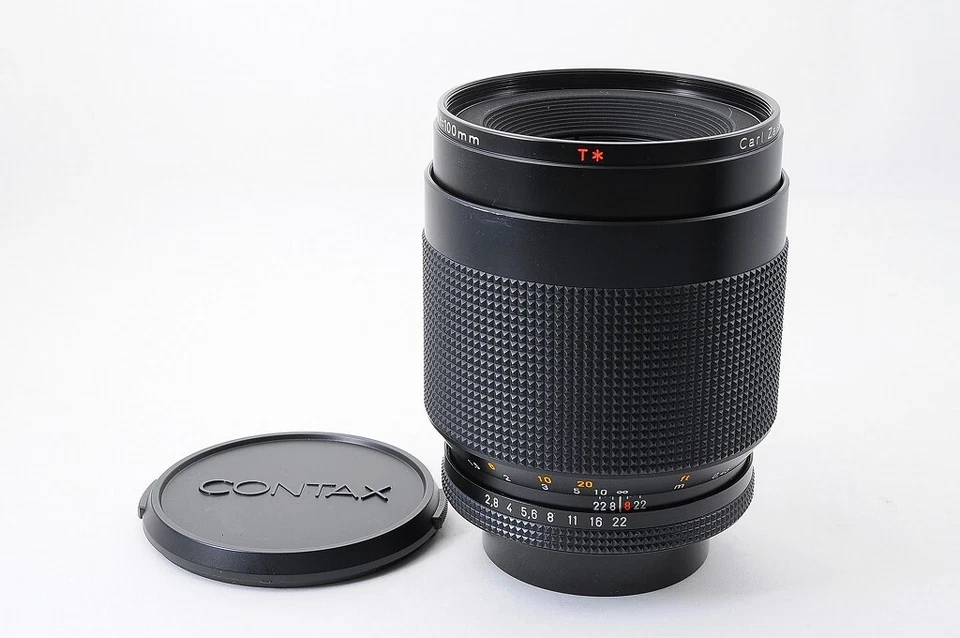 Contax Carl Zeiss Makro-Planar 100mm F2.8 T AEJ MF Lens NEAR MINT+ From Japan - Image 2 of 4
