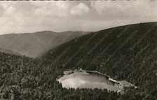 FRANCE 1957 Hautes-Vosges Lac de Blanchemer Postcard Roger Bellon