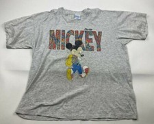 Vintage Disney World Florida Mickey Mouse T-Shirt Size XL Made in USA Read 