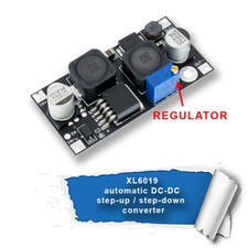 Automatic voltage regulator step-up/step-down converter  5-32V in 1.3-35V out