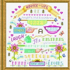 StitchMaster's Diverse Cross Stitch Kit: Count Your Way to Creativity