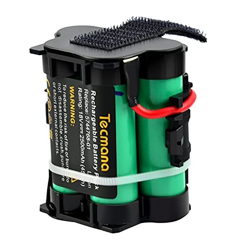 Tecmana 18V 2,5Ah Batteria per Gardena R38Li, R40Li, R45Li, R50Li, R70Li, (M8g)
