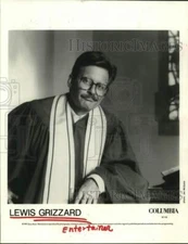 1991 Press Photo Comedian and Writer Lewis Grizzard - hcp48825