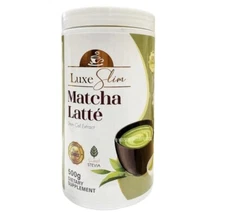Luxe Slim Half Kilo Canister MATCHA LATTE With Stem Cell Extract 500g