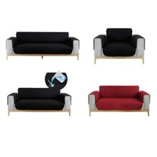 Sofa Protector Cover Quilted Waterproof Nonslip Couch Mat for Loveseat Slipcover