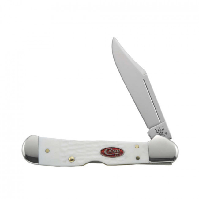 Case XX 60185 Sparxx White Synthetic Mini Copperlock Pocket Knife