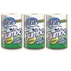 Task Jumbo Rolls Kitchen Paper Towel Super Absorbent Longer Lasting x3 Bulk Buy