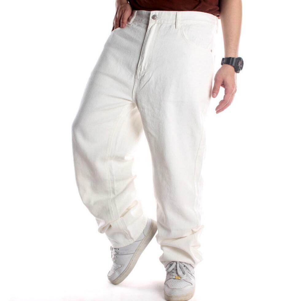 white baggy jeans