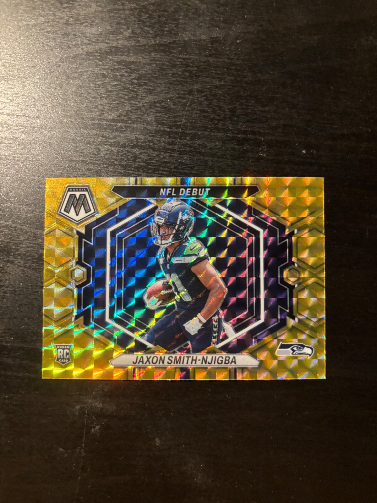 2023 Panini Mosaic Nfl Debut Jaxon Smith-Njigba Orange 87/199 Seahawks MINT