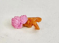 Ever After High - CA Cupid - Thronecoming - Gold Pink Rose Bracer Bracelet Only