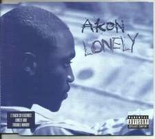 AKON Lonely w/ Trouble Nobody 2TRX LIMITED EUROPE CD single SEALED USA seller