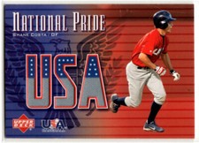 2003 UD USA Baseball National Pride Shane Costa ROOKIE JERSEY