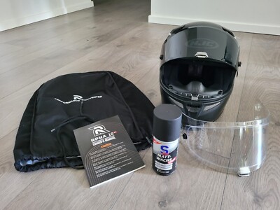 Motorradhelm HJC RPHA 10 Plus Größe XS Mattschwarz