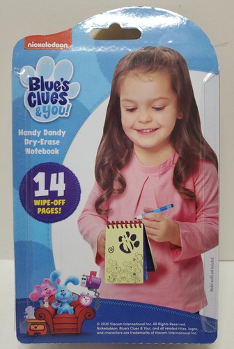 New Blue's Clues & You Notebook. Handy Dandy Dry Erase Marker & 14 page notebook - Picture 2 of 4