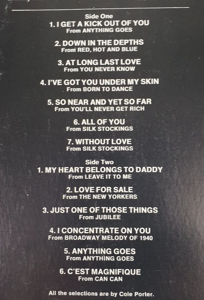 Ella Fitzgerald - Ella Loves Cole 33 RPM Vinyl LP Record, 1972, Jazz, Vocal, VGC - Image 3 of 4