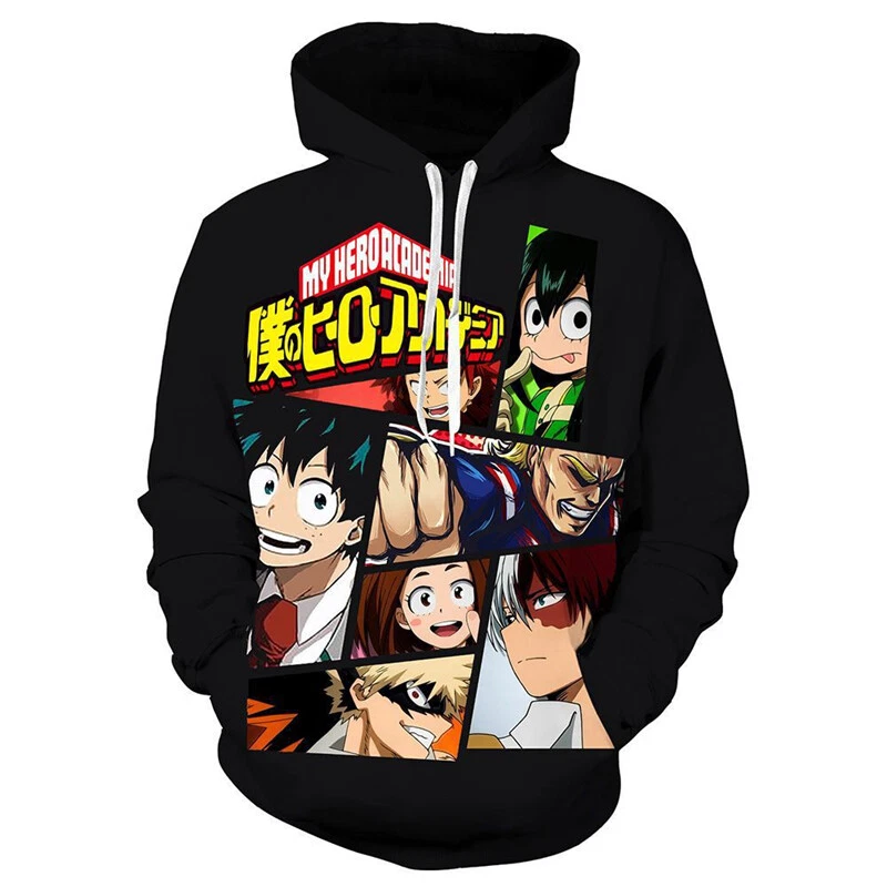 Best anime on sale hoodies