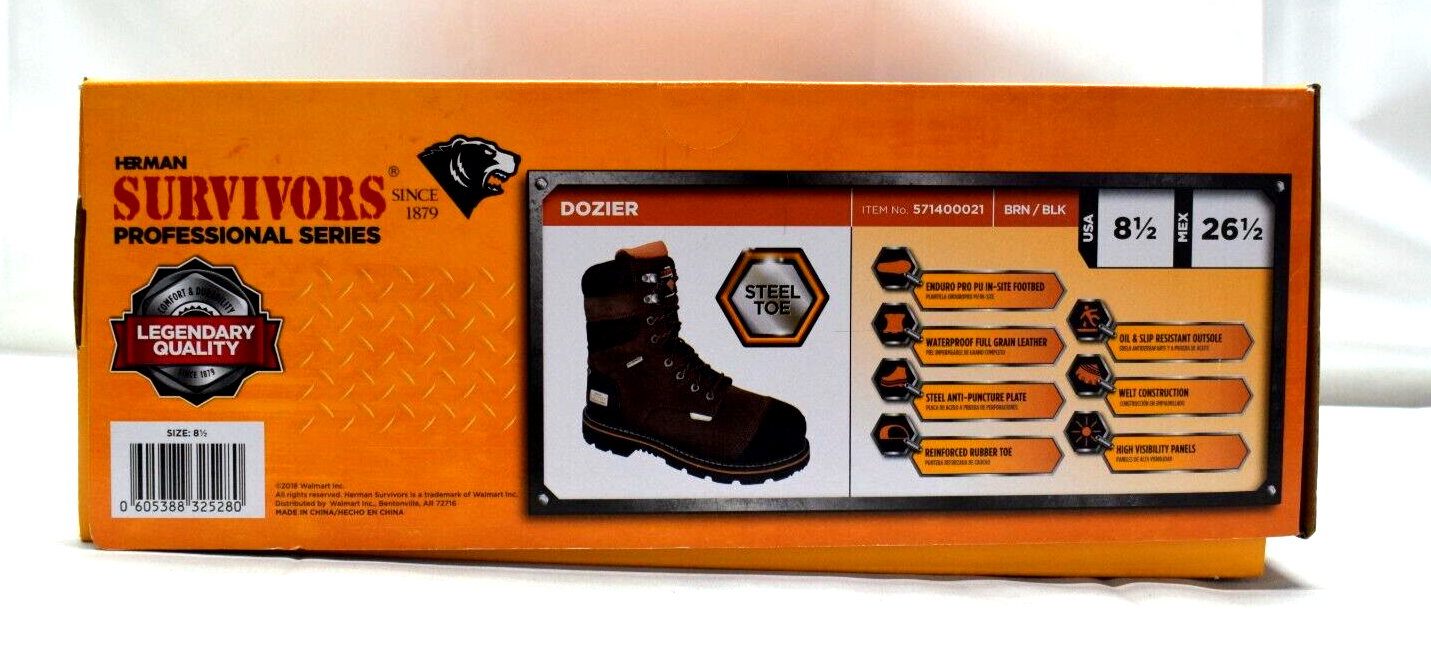 Herman Survivors Pro Series Men's Dozier Waterproof Steel Toe Work