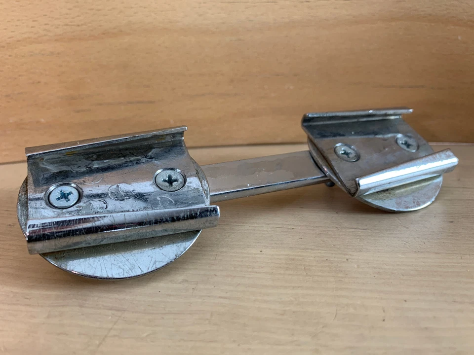 SLINGERLAND Concert Rack Tom Double Clip Slide Mount Bracket Holder Part 70s Vtg - Image 2 of 3