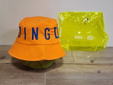 BRAND NEW! Dave & Buster's x Bobblehaus Orange Bucket Hat D&B and Bobble Haus