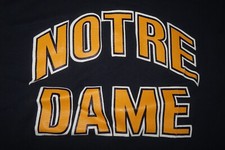 Vintage Champion Label - University of Notre Dame FIGHTIN' IRISH (LG) T-Shirt