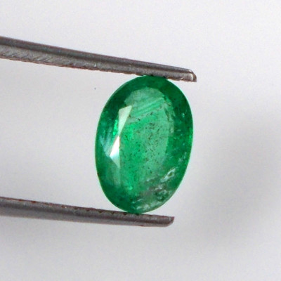 1.96CT Natural Earth Mined Zambian Emerald Oval Top Green unheated untreated Gem