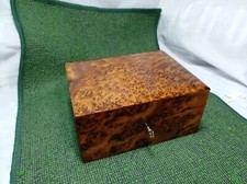 New WOODEN BOX THUYA HANDMADE MOROCCAN JEWELRY BOX THUYA STORADE BOX WOOD THUYA