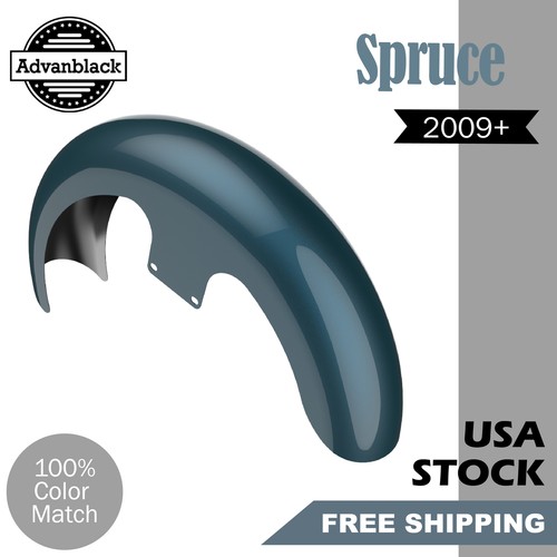 Guardabarros delantero Advanblack SPRUCE 21" Reveal Wrapper Hugger para 09+ Harley - Imagen 9 de 9