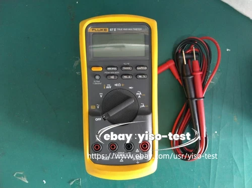 Fluke 87V Industrial True RMS Digital Multimeter /Good function /#
