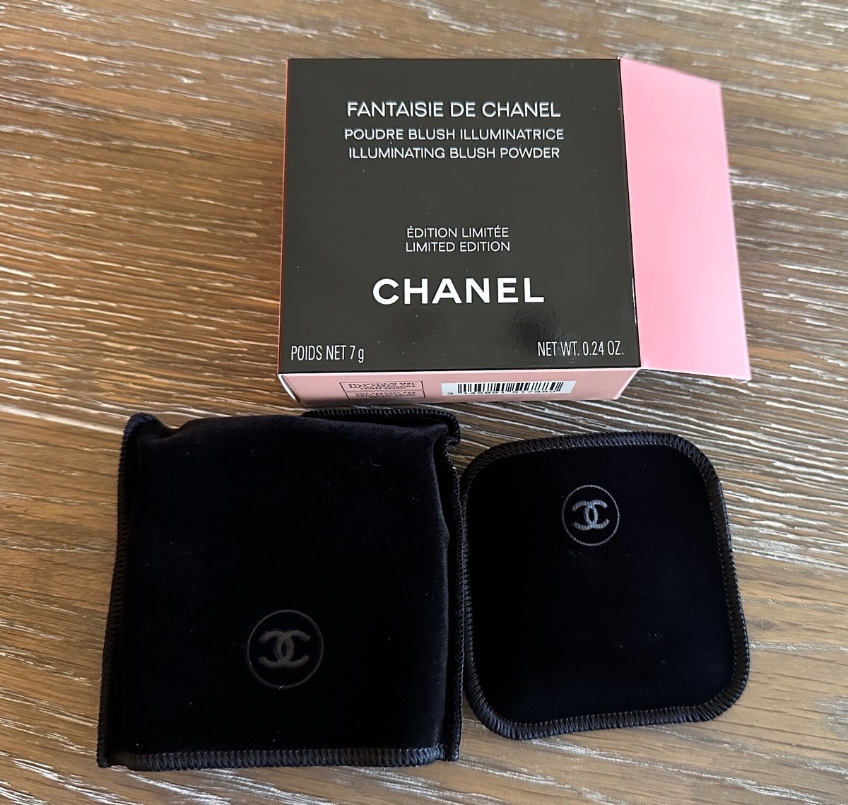 NIB CHANEL FANTAISIE DE CHANEL Illuminating Powder Pastel Fuchsia
