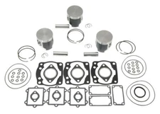 Arctic Cat ZRT 600 SPI Pistons Top End Gasket Kit 66.50mm Stock Bore 1995-2000