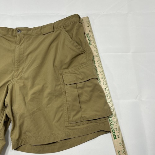 Mens Duluth Trading Beige Cargo Shorts Nylon Stretch Men’s Size 3XL 44x8.5” - Picture 4 of 7