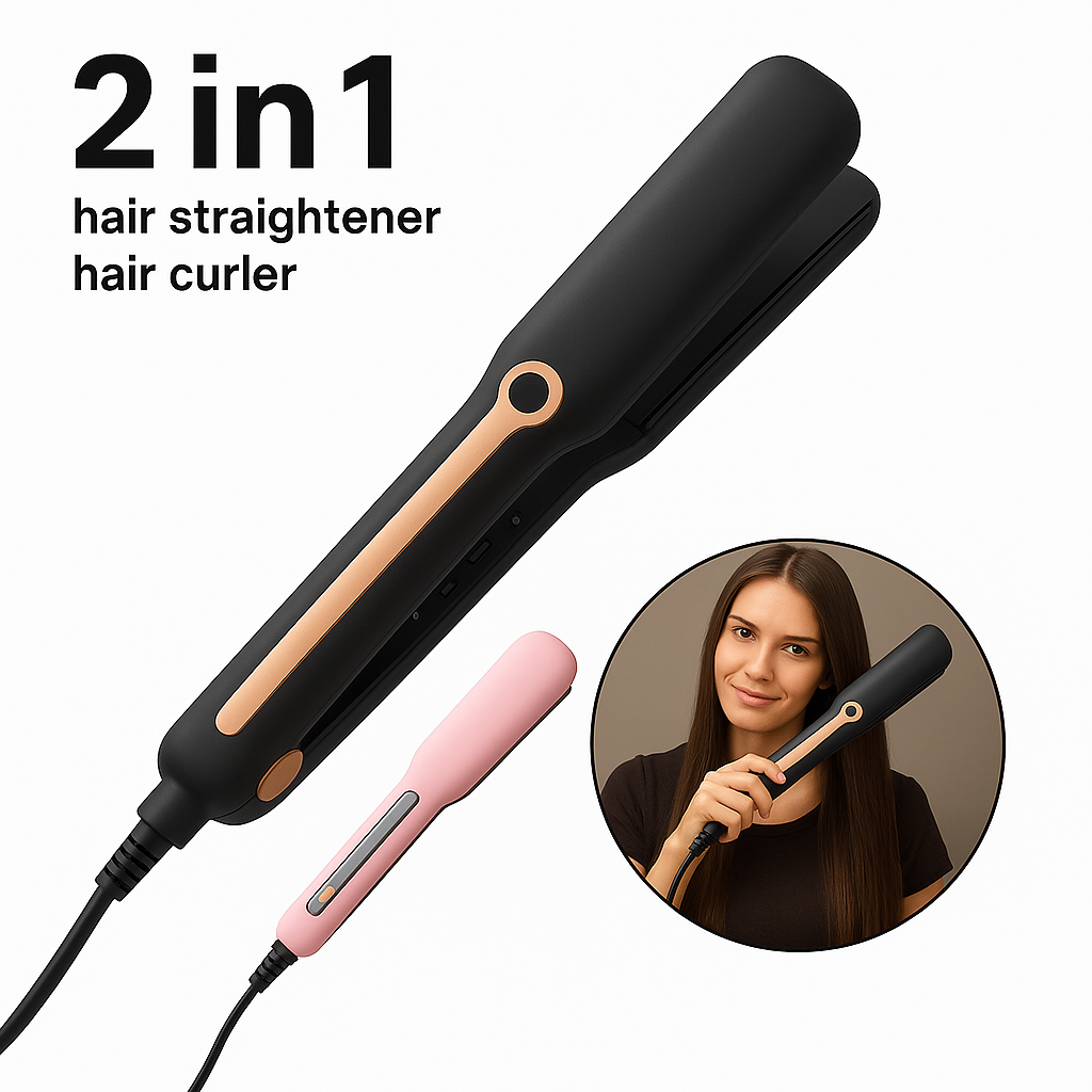 Flat Iron Conair Cool Air Hair Curler Flat Iron Infinitipro By
