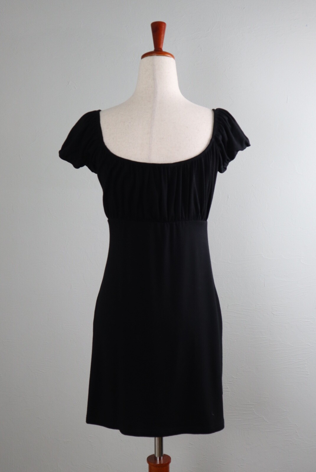 REFORMATION Jeans Solid Black Soft Stretch Shirre… - image 4