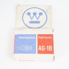  NOS 12 Vintage Westinghouse Camera Flash Bulbs AG-1B