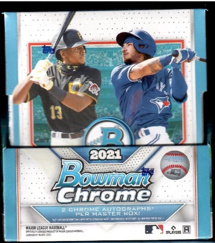 2021 Bowman Chrome Baseball Hobby Box