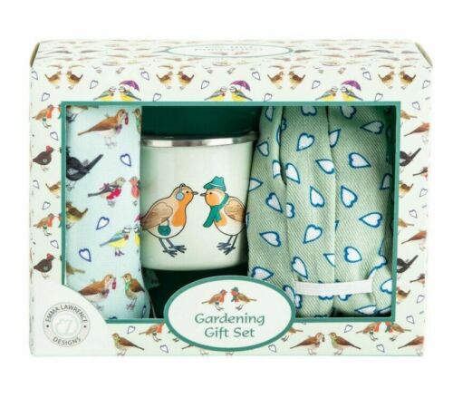 EMMA LAWRENCE I LOVE BIRDS GARDENING GIFT SET BOXED - Picture 1 of 2
