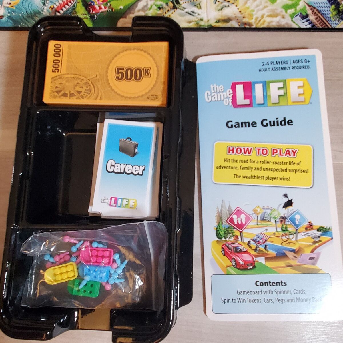 What are the instructions for the HASBRO Game of Life 2013