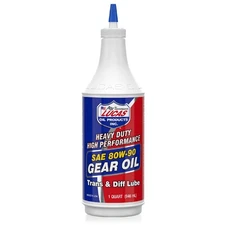 Lucas Oil 10043 Single Trans & Diff Lube Heavy Duty 80W-90 Gear Oil 1 Qt Bottle