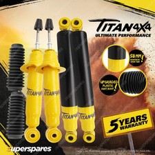 Front + Rear Titan 4X4 Shock Absorbers for Nissan Pathfinder R51 6/2005-On