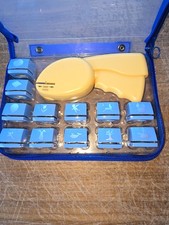 Creating Keepsakes SCRAPBOOK Paper Punch Set- 12 Cartridges Gun in Zipper Case