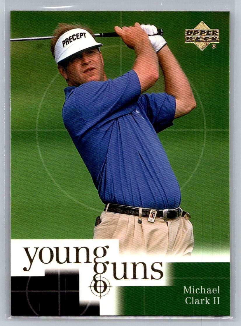 💎2001 Upper Deck Golf #87 Michael Clark II RC💎