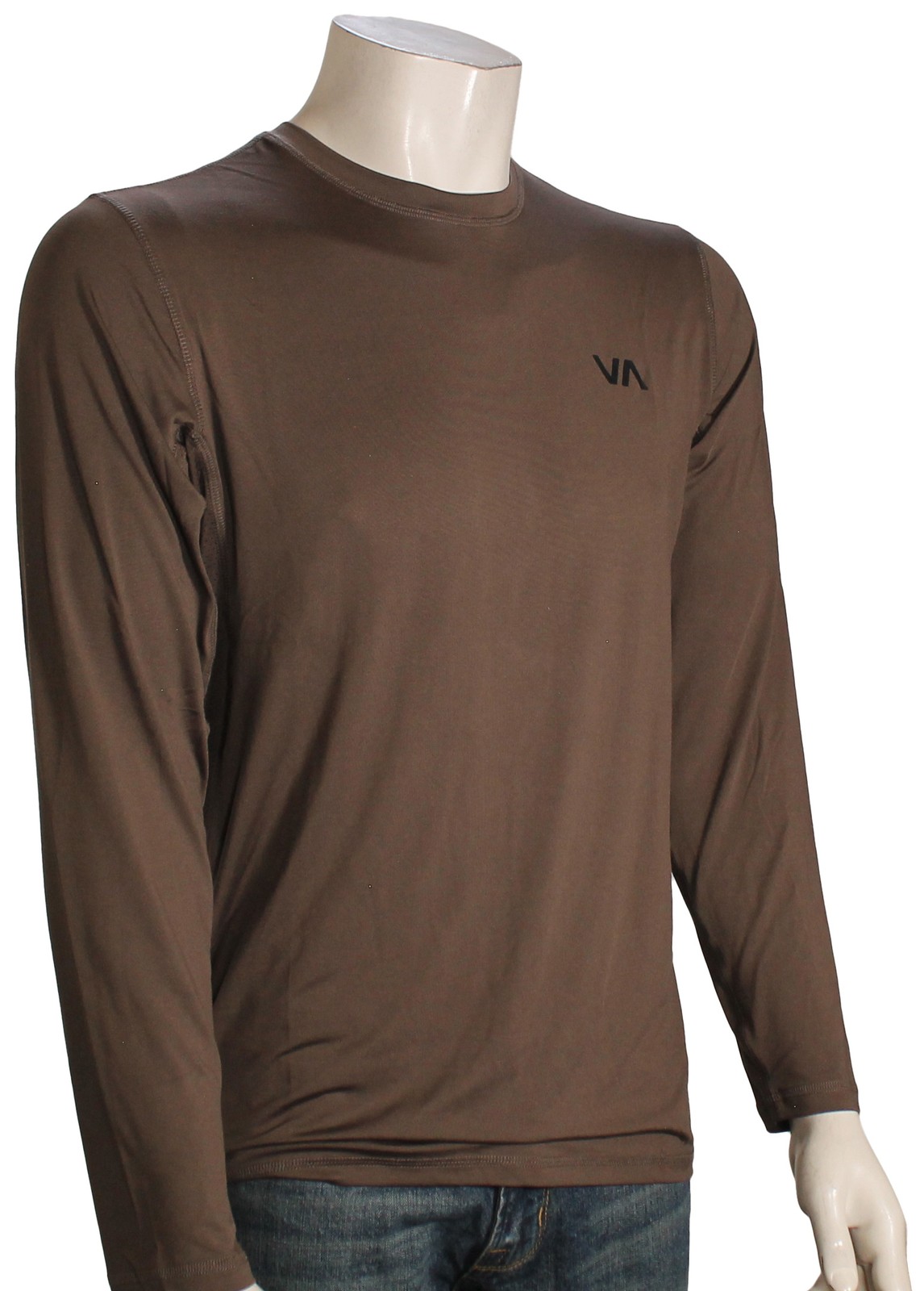 Футболка RVCA Sport Vent LS Performance - Мокко - Новинка 11390₽