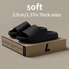 Soft Thick Sole Slippers Summer Home Shower Beach Slides Unisex