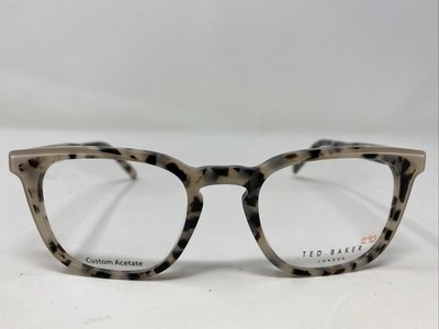Ted Baker TW018 IVO 51-21-140 B:41 Ivory Tortoise Full Rim Eyeglasses Frame XZ76