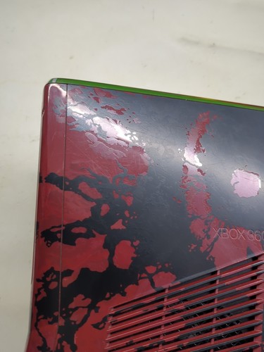 Xbox 360 Gears of War 3 Limited Edition 320GB Red & Black Console TESTED - Picture 14 of 24