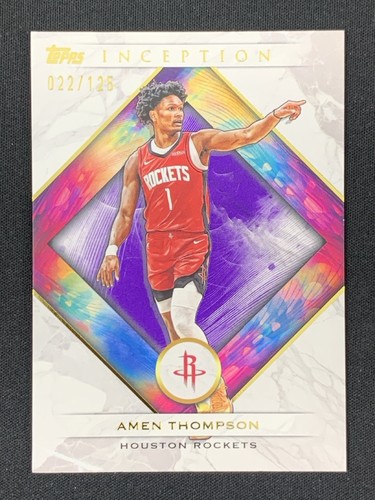 Amen Thompson 2025-26 Topps Inception Purple Base /125 #8