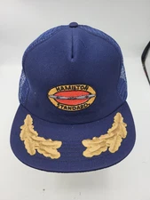 Vintage Hamilton Standard Hat Snapback Patch Truckers Aviation Propeller Engine