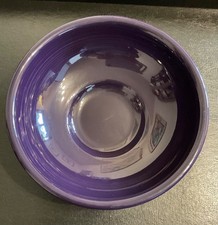 Fiesta Fiestaware Centerpiece Pedestal Bowl USA HLC Plum / Purple 9 3/4” x 4