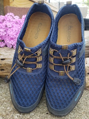 Clohoo Mens Shoes Size US 10 EU 43 Lightweight Blue Mesh  display picture 3
