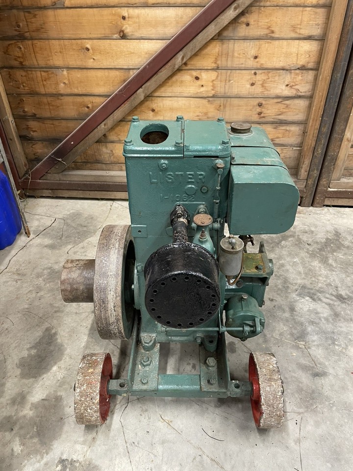 lister D stationary engine Left Hand Reverse Rotation Spec 28DHRS | eBay UK